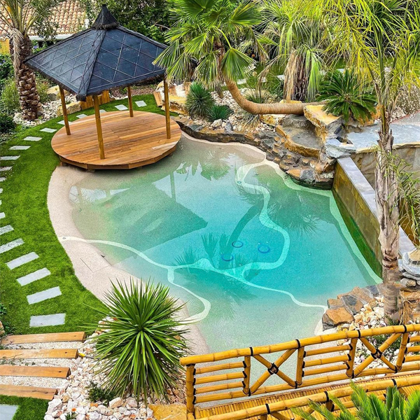 private sand pool by Nuances d´o