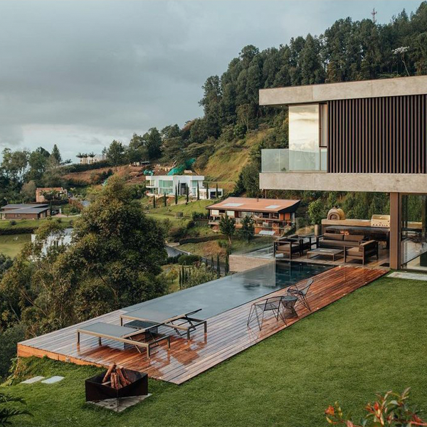 private infinity pool by SAM Buildings