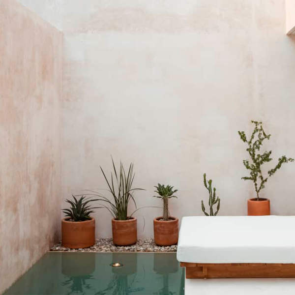 mini pool in private villa by Perma Casco Arquitectos