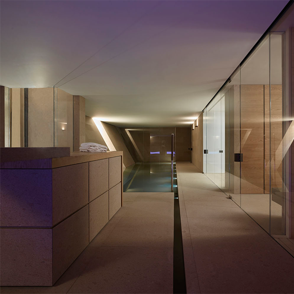indoor overflow pool
