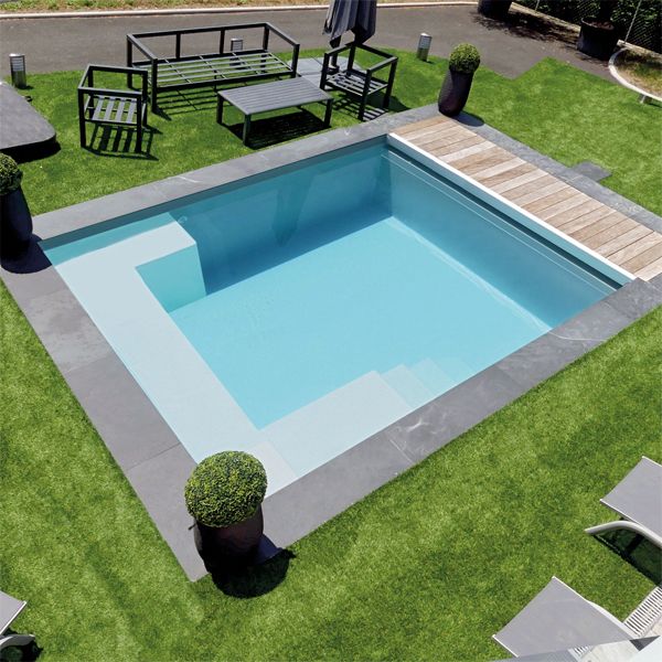 prefab mini pool by Génération Piscine