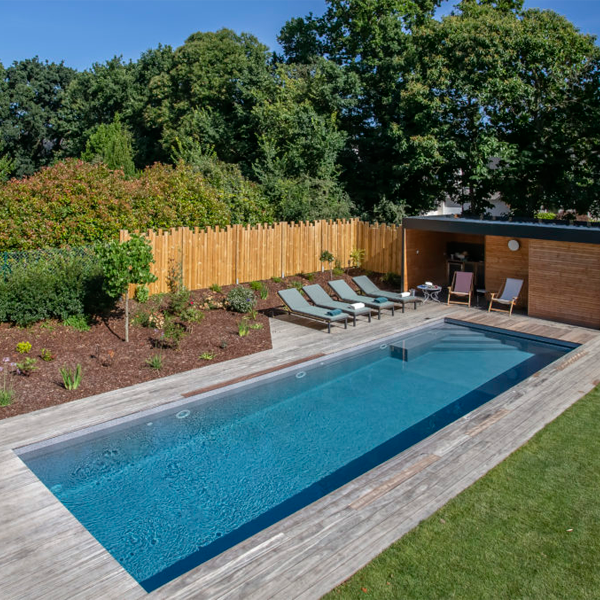 private pool by Piscines35
