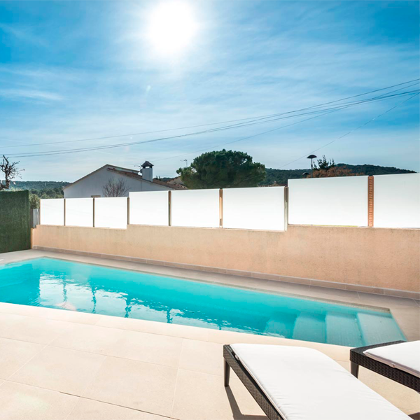 private geometric pool by Blue Valley Store