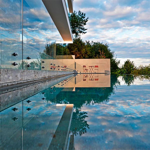 infinity lap pool by Sorg Schwimmbaeder