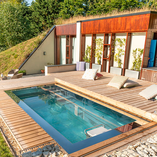 mini steel pool by Spaflo