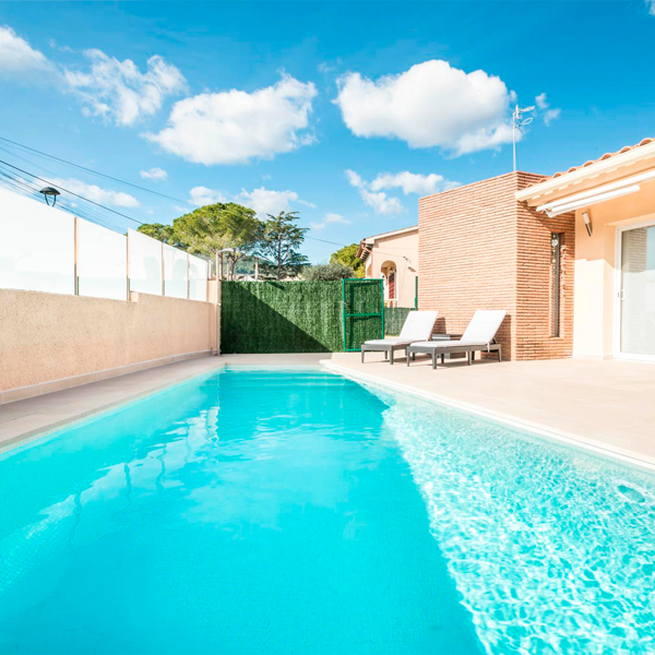 private geometric pool by Blue Valley Store