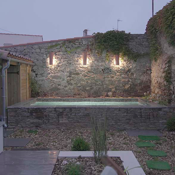 lighted mini pool