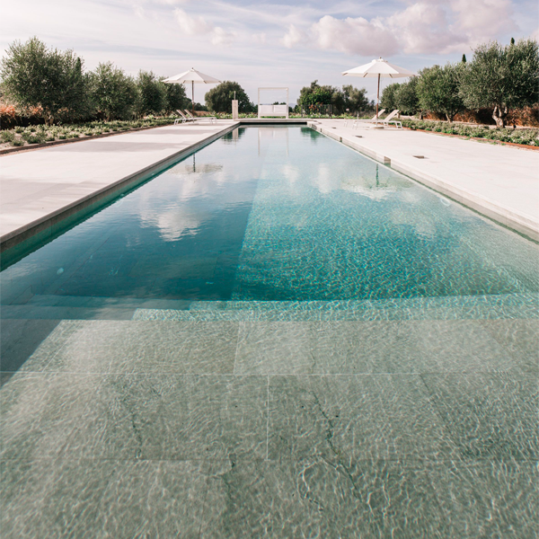 elegant lap pool
