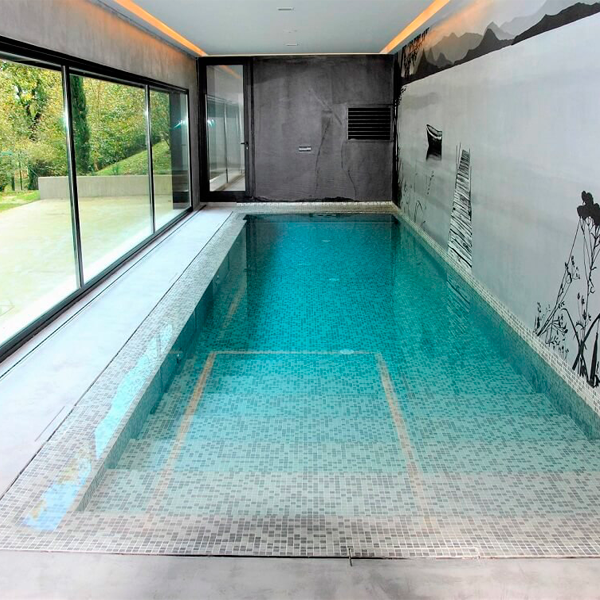 indoor overflow pool