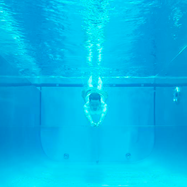 inox steel lap pool by RVS Swimming Pools
