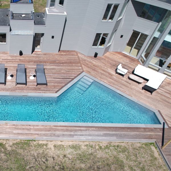 custom lap pool and spa by Pico Pools