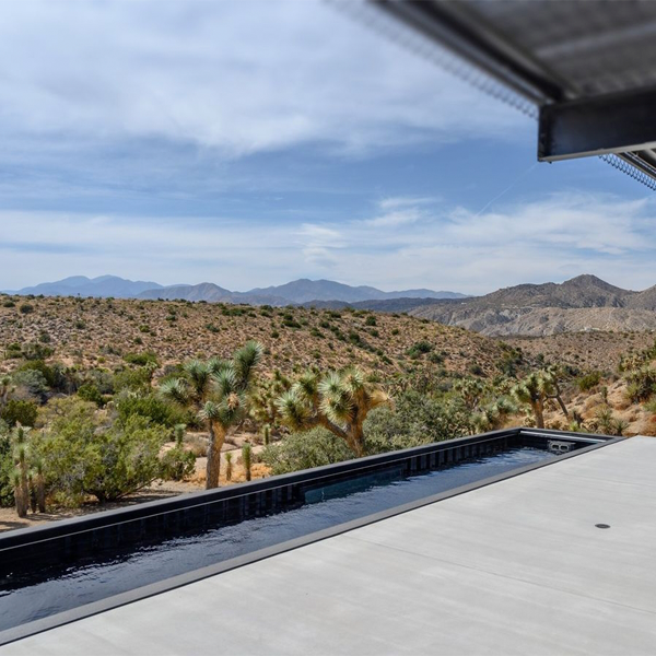 container pool in California by Tangle Pools