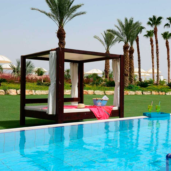 lap pool in Herodes Dead Sea hotel