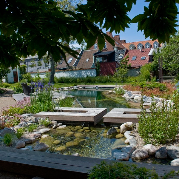 natural pool by Junckerhaven