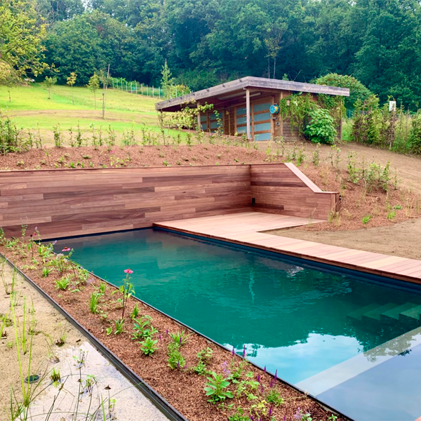 piscina ecológica por Geoblauw