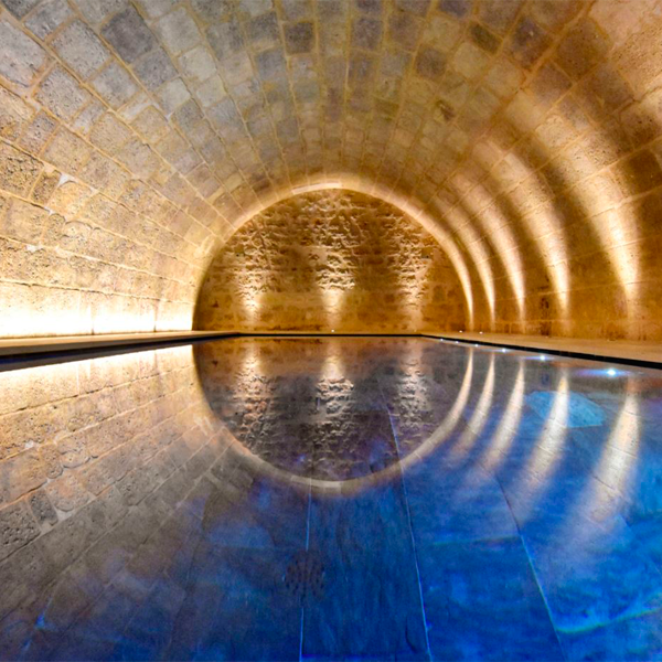 Una piscina interior única, por Agretec Carrebleu