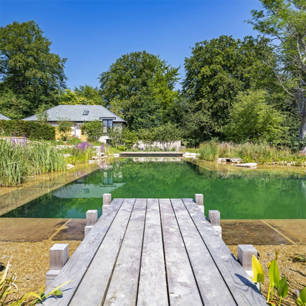 piscina natural de Gardenart en East Sussex