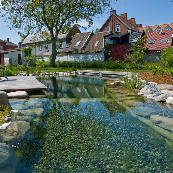 piscina natural por Junckerhaven