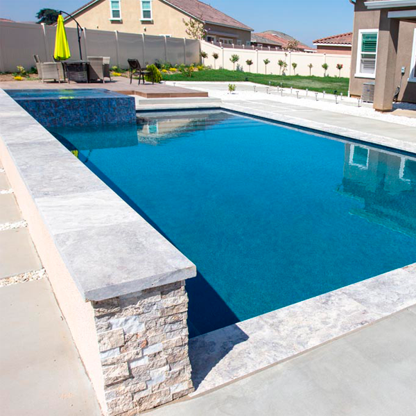 piscina y spa geométricos por Pool Icons
