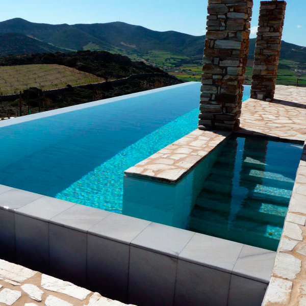 piscina infinity a medida, por Stelnic