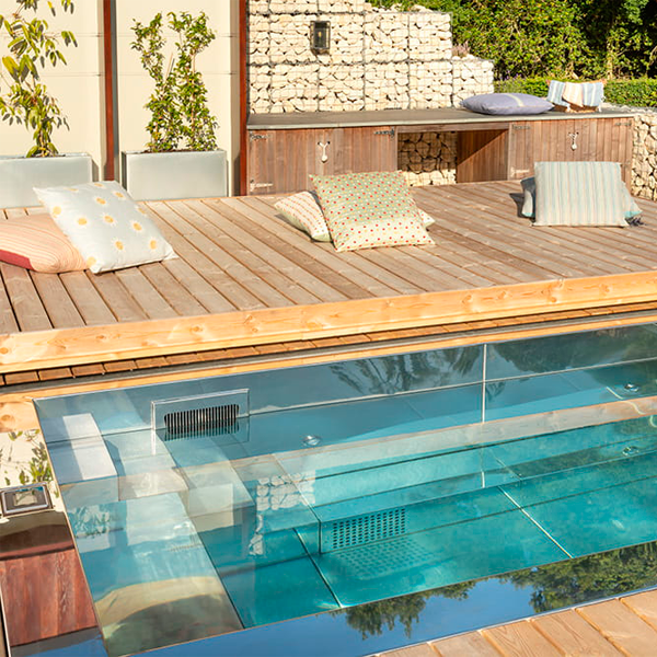 mini piscine inox par Spaflo