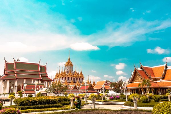 image de temples en thaïlande