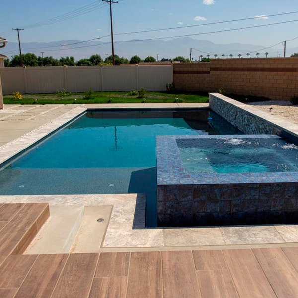 piscine privée avec spa par Pool Icons