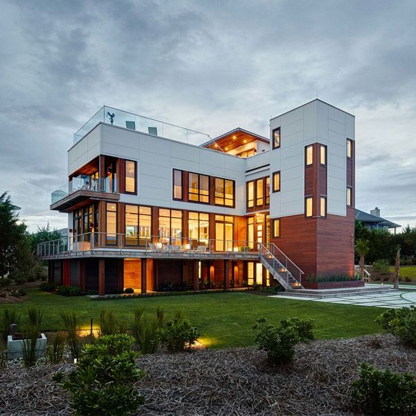 une maison moderne avec une piscine sur le rooftop, par Kersting Architecture