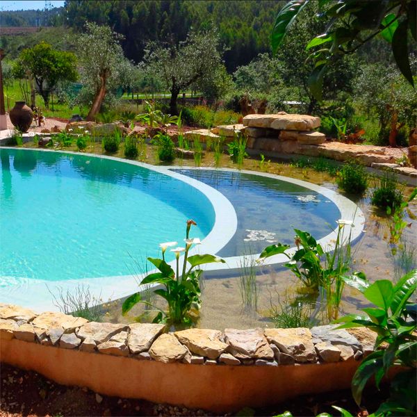 piscine naturelle par Swim Natural à Portugal